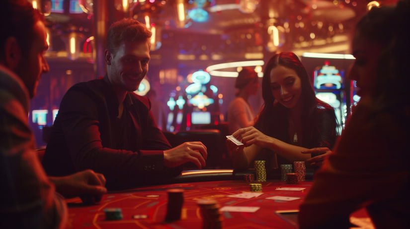 5777 bet1 লাইভ বাকারাত ও রুলেট টেবিলের দৃশ্য